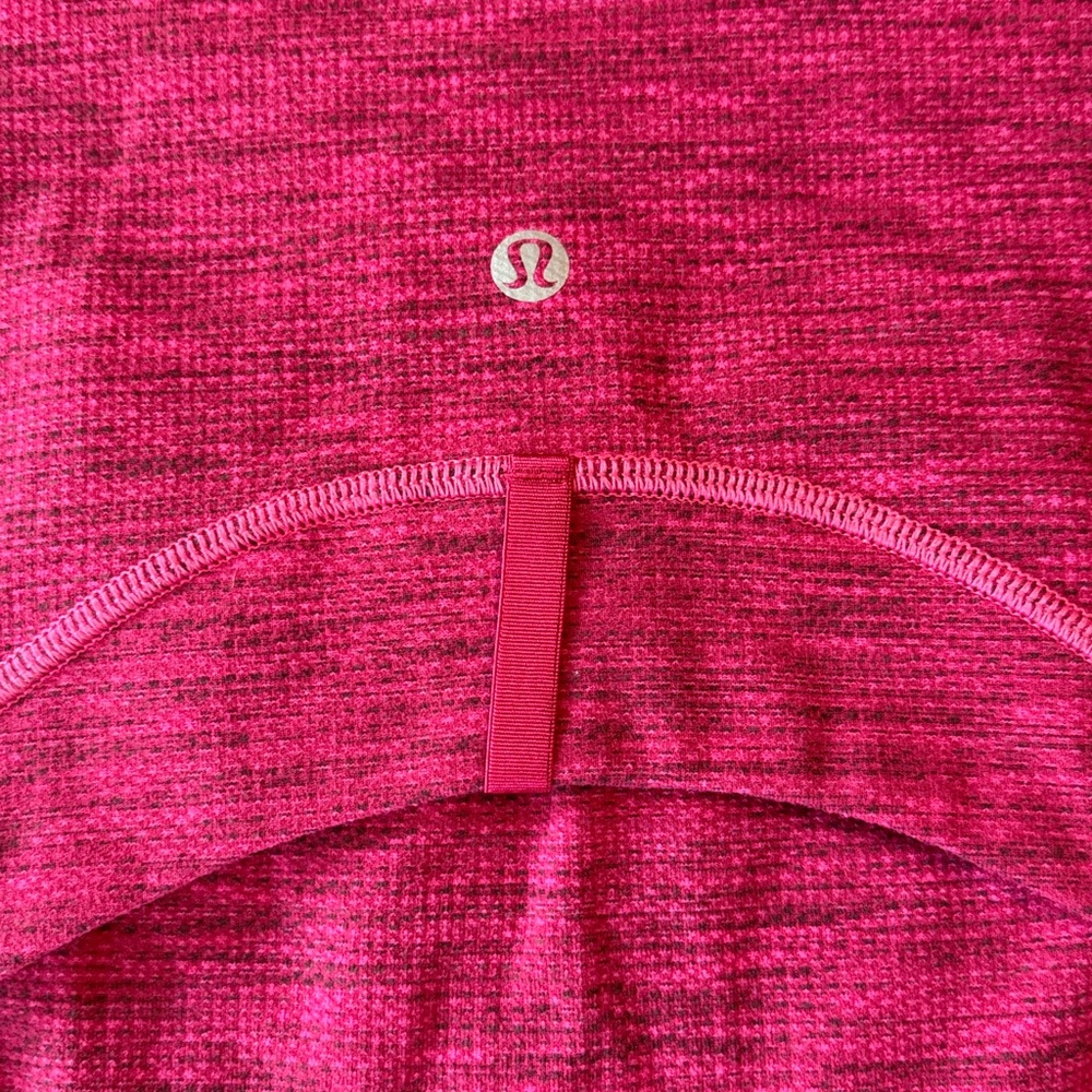 Lululemon Define Jacket Sz 6 Diamond Jacquard Berry Rumble Jewelled Magenta Pink - Picture 7 of 8